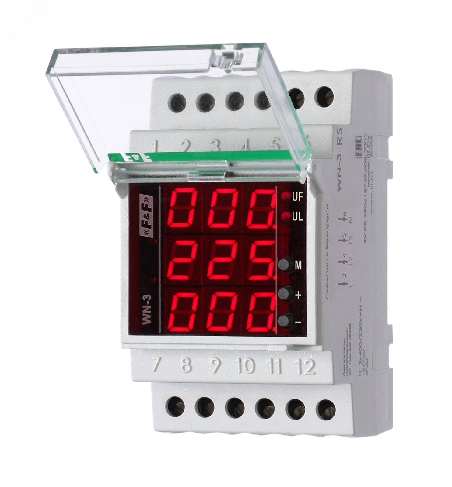 Изображение товара Указатель напряжения WN-3-RS для трехфазных сетей