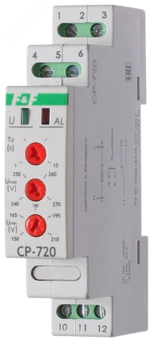 Реле напряжения cp 720