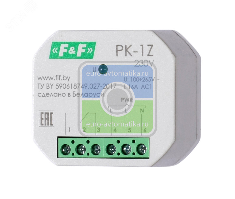 Изображение товара Реле электромагнитное РК-1Z-230 (шт) Изображение товара Реле электромагнитное РК-1Z-230 (шт)