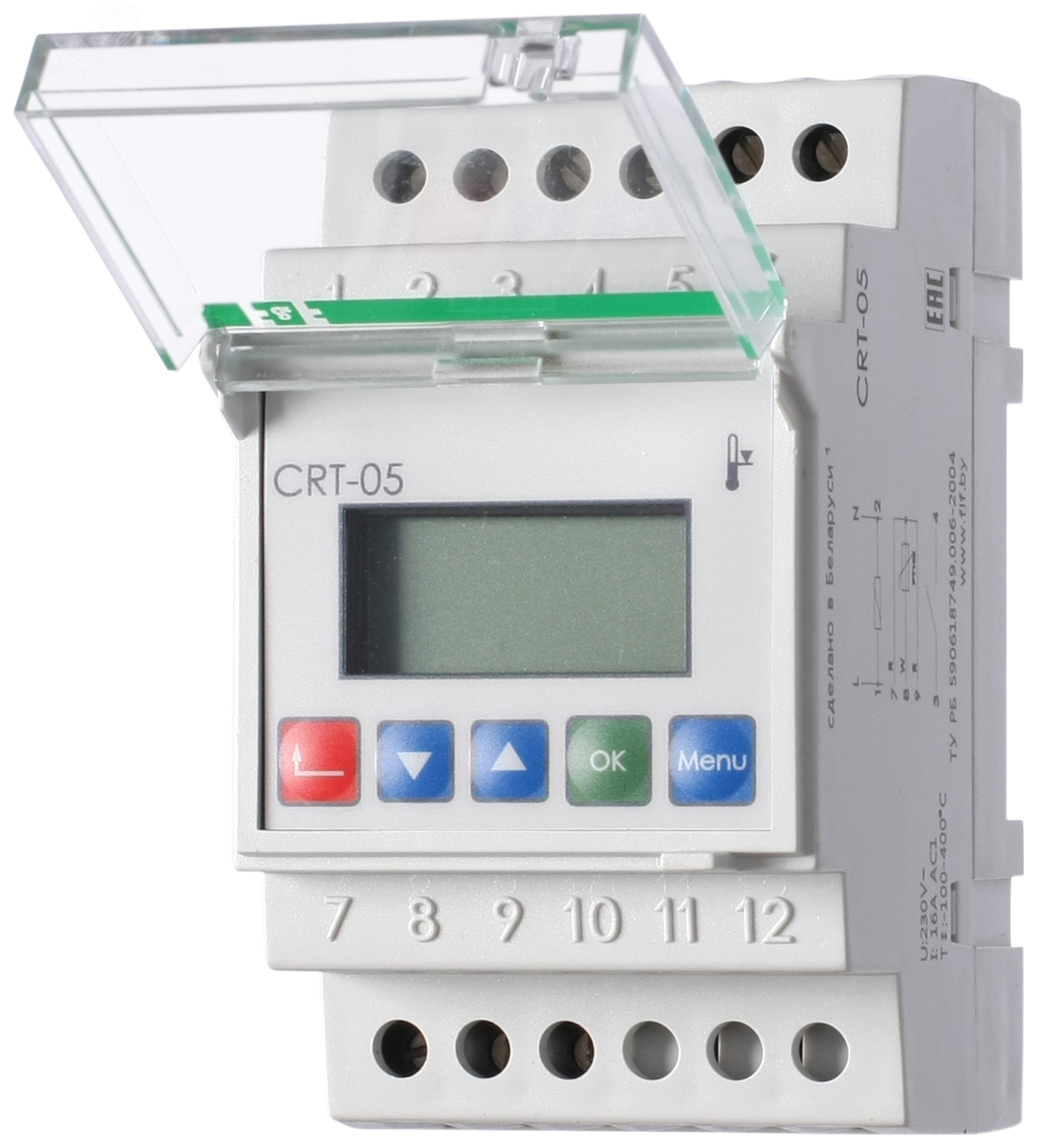 Реле контроля температуры CRT-05 EA07.001.010 Евроавтоматика F&F