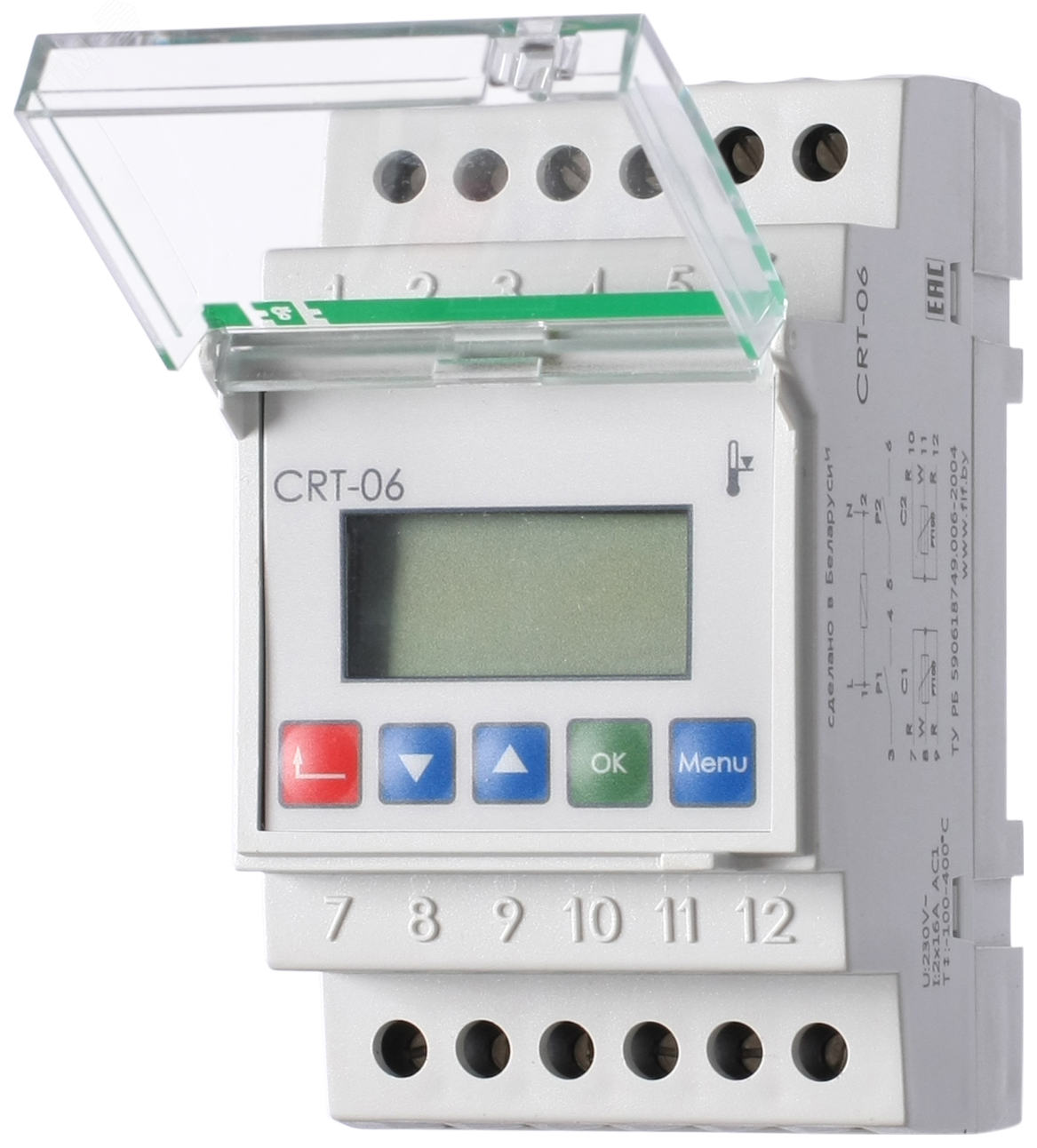 Реле контроля температуры CRT-06 EA07.001.011 Евроавтоматика F&F
