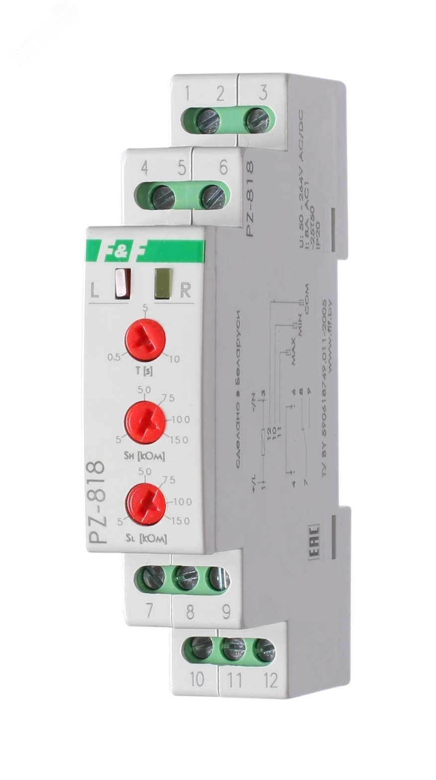 Реле контроля напряжения евроавтоматика