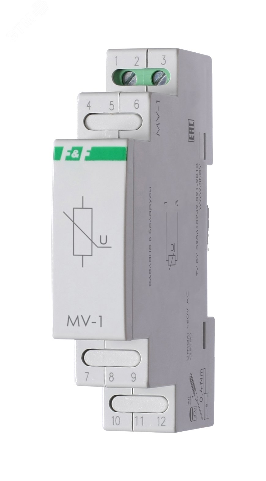 Изображение товара Фильтр сетевой помехоподавляющий MV-1 для защиты промышленного оборудования