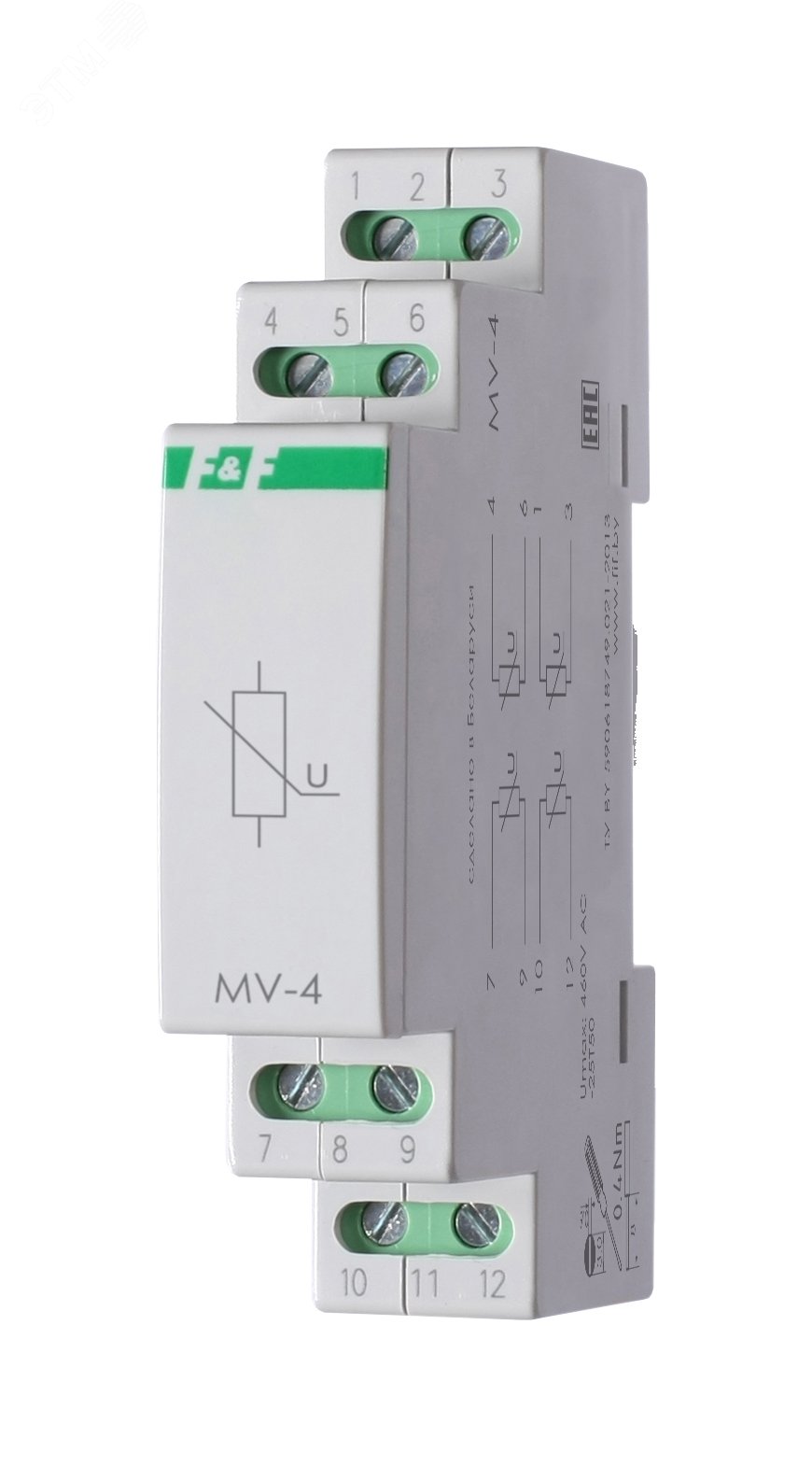 Изображение товара Фильтр сетевой помехоподавляющий MV-4 для защиты электрооборудования