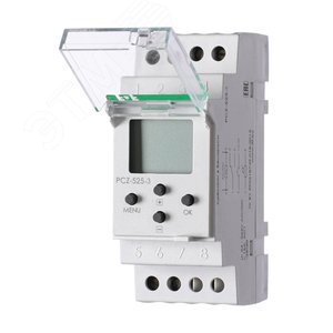 Изображение товара Реле времени астрономическое одноканальное с фотореле PCZ-525-3 (шт)