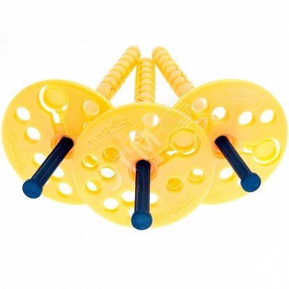 Изображение товара Дюбель для теплоизоляции с пластиковым гвоздем 10x200 (250 штук) (упак)