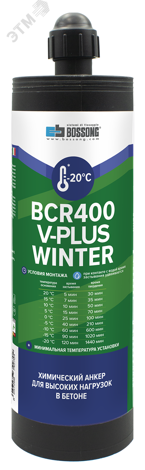 Анкер химический на основе винилэстера BCR 400 Winter V-PLUS 78882 Партнер
