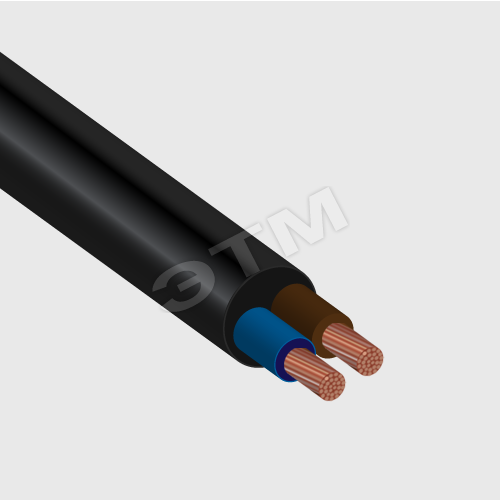 Кабель силовой КГ-ХЛ 2х1,5 220/380-3 ТРТС