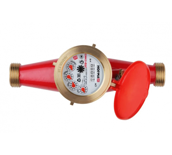 Счетчик горячей воды (многоструйный)