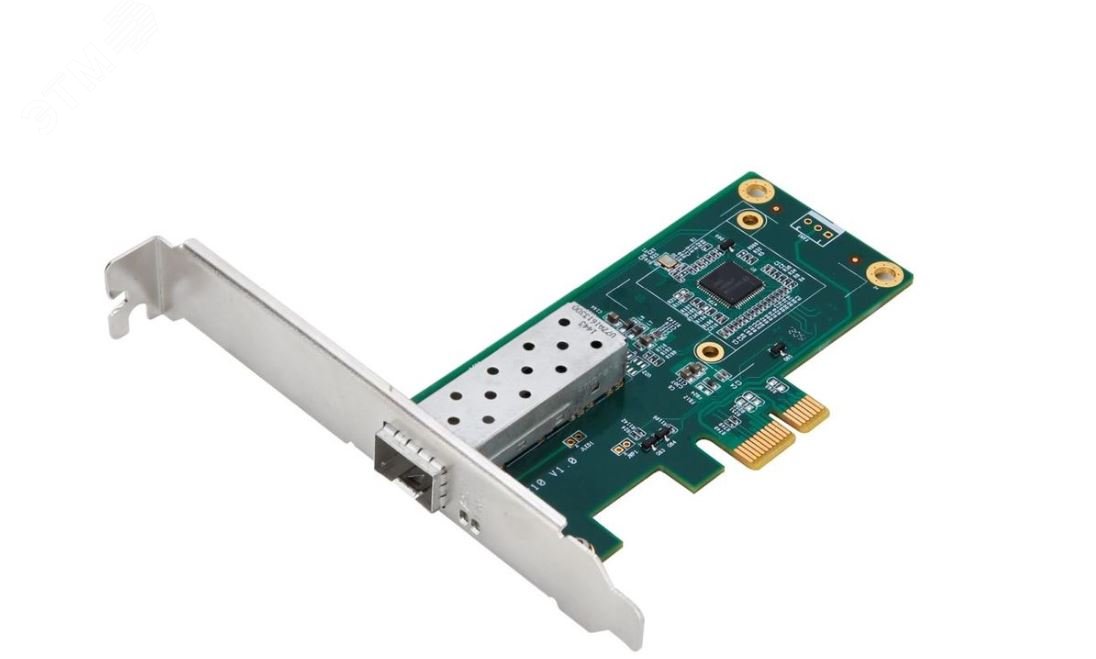 Изображение товара Сетевой адаптер PCI Express 1 порт 1000Base-X SFP D-Link DGE-560SX