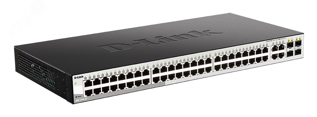 Коммутатор управляемый L2 48 портов Combo/SFP 10 100 1000 Мб/с артикул ...