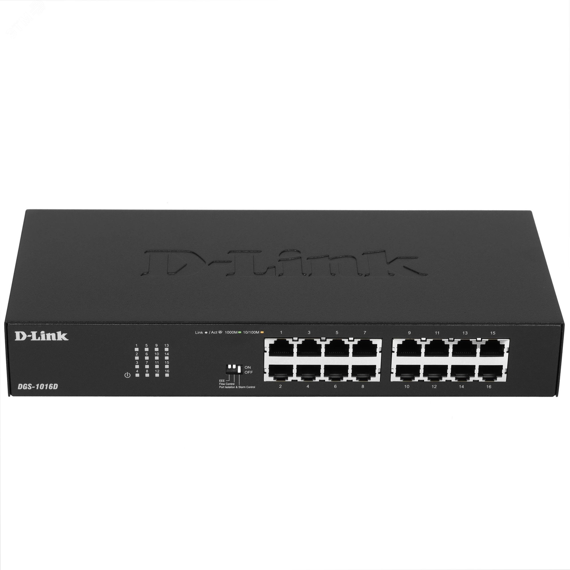 Изображение товара Коммутатор неуправляемый 16 портов RJ45 10 100 1000 Мб/с (шт) Изображение товара Коммутатор неуправляемый 16 портов RJ45 10 100 1000 Мб/с (шт)
