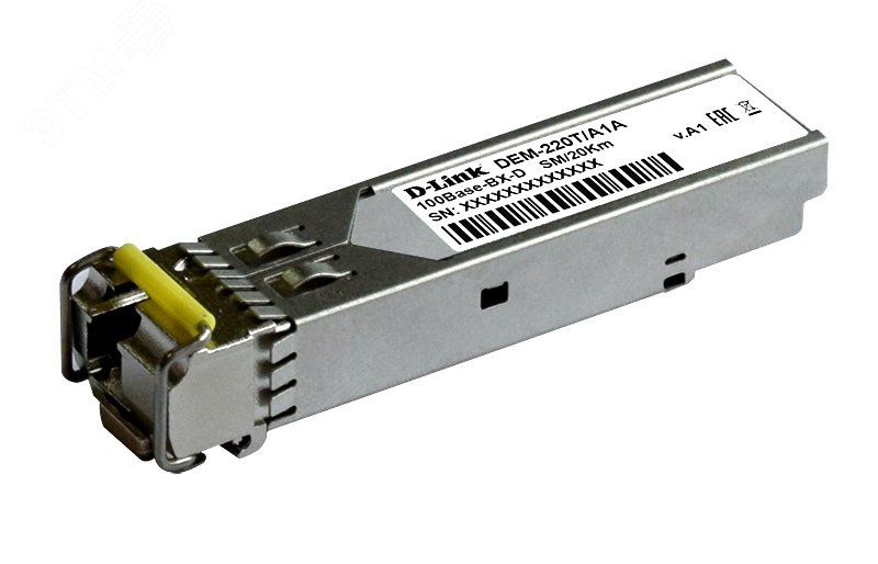 Модуль SFP 1хLC, 155 Мб/с, WDM Tx:1550/Rx:1310, до 20 км артикул 220T ...