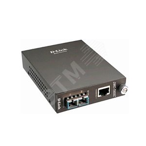 Медиаконвертер 1хRJ45 1000 Мб/с, 1хSC 1000 Мб/с, для кабеля до 10 км DMC-810SC/B9A D-Link
