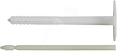 Изображение товара Дюбель для теплоизоляции DIPK 8/80 Fischer пластиковый с гвоздем