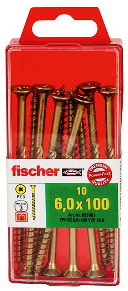 Изображение товара Шуруп из нержавеющей стали 6x40 мм с полупотайной головкой и цинковым покрытием