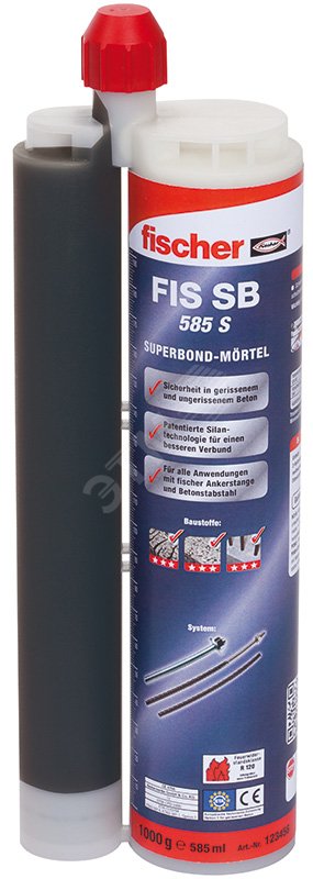 Состав инъекционный FIS SB 585 S GB/E/P 519452 Fischer - превью 2