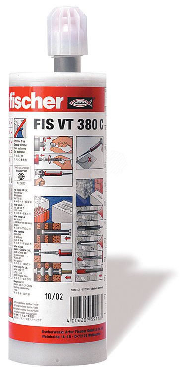 Состав инъекционный FIS VT 380 C OSTEUROPA 43999 Fischer - превью 2