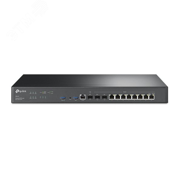 Маршрутизатор VPN 1хSFP-порт WAN/LAN, 8хWAN/LAN, 2хSFP, 2хUSB ER8411 TP-Link