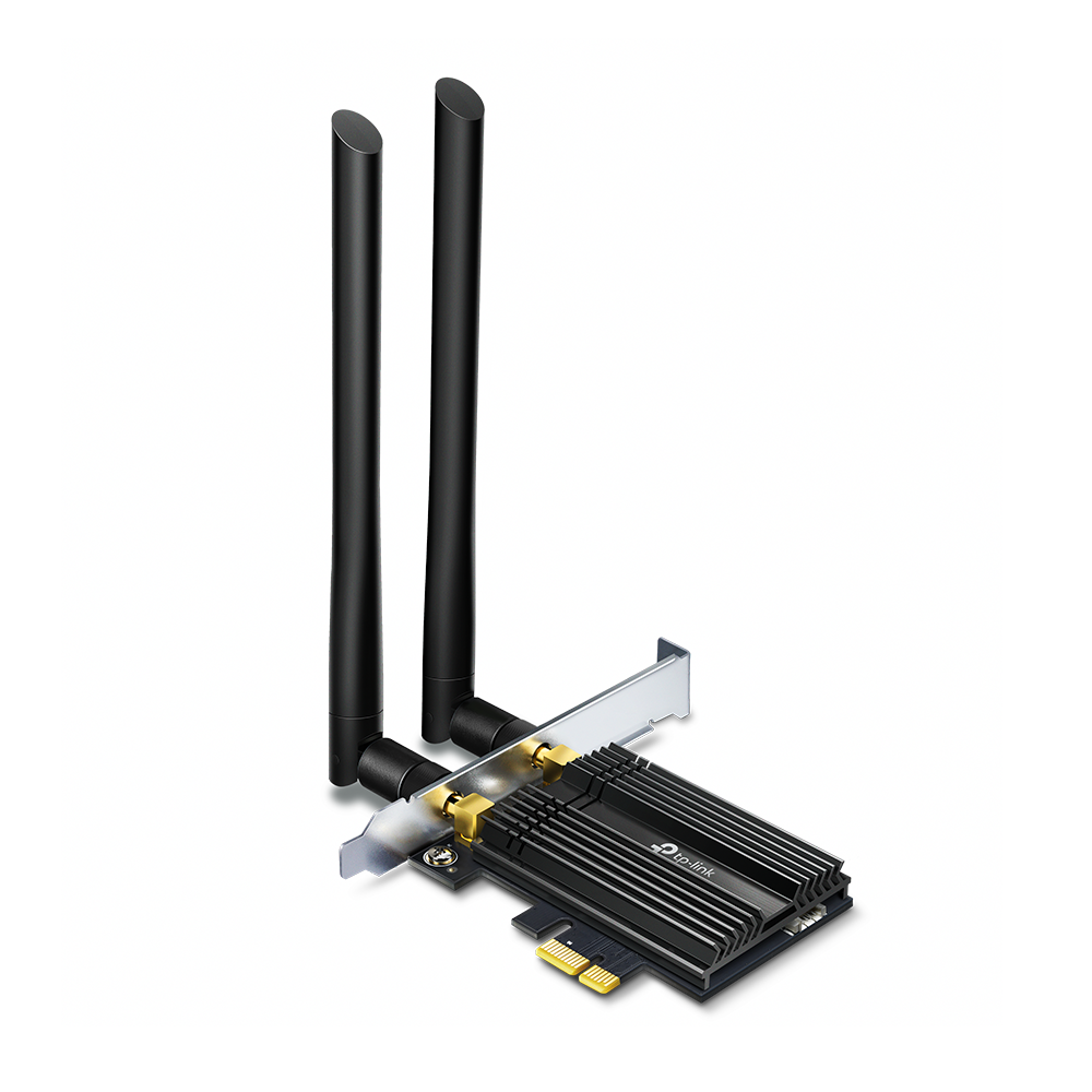 Адаптер AX3000 двухдиапазонный Wi-Fi 6 Bluetooth 5.0 PCI Express TL-Archer TX50E TP-Link