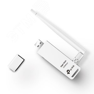 Адаптер USB с поддержкой Wi-Fi N150 до 11/54/150 Мб/с, 4 дБи