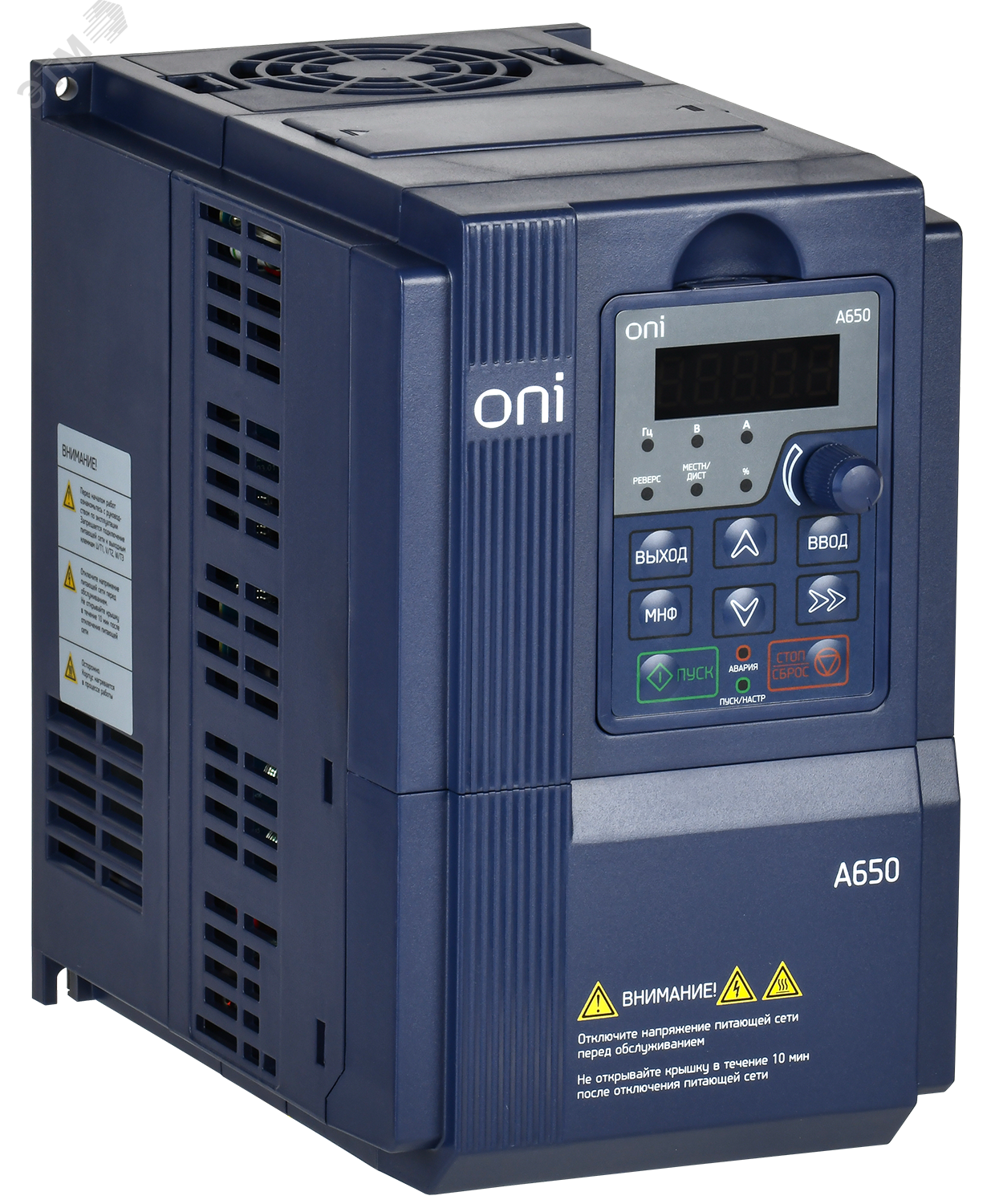 Изображение товара Преобразователь частоты A650 5.5 кВт 380В ONI