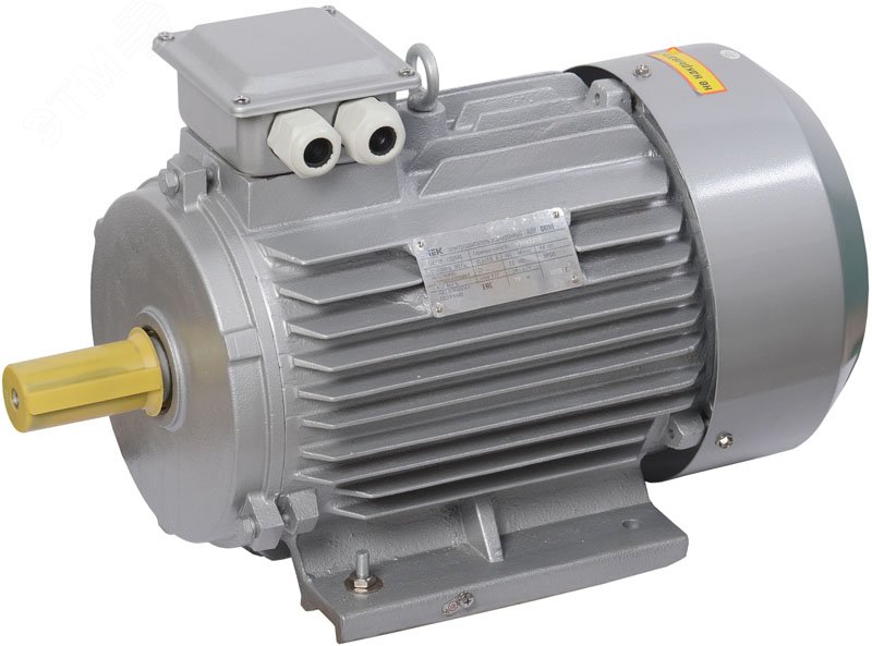 Электродвигатель трехфазный АИР 132S6 380В 5,5кВт 1000 об/мин 1081 DRIVE DRV132-S6-005-5-1010 ONI - превью 2