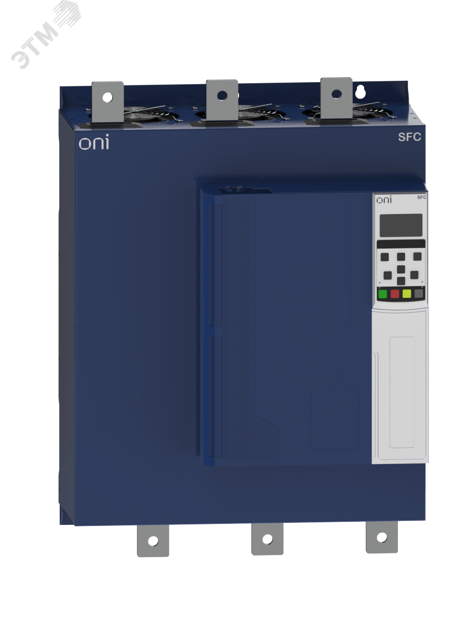 Изображение товара Устройство плавного пуска УПП SFC ONI 3-фазное 115 КВт 230 А 380 В с байпасом