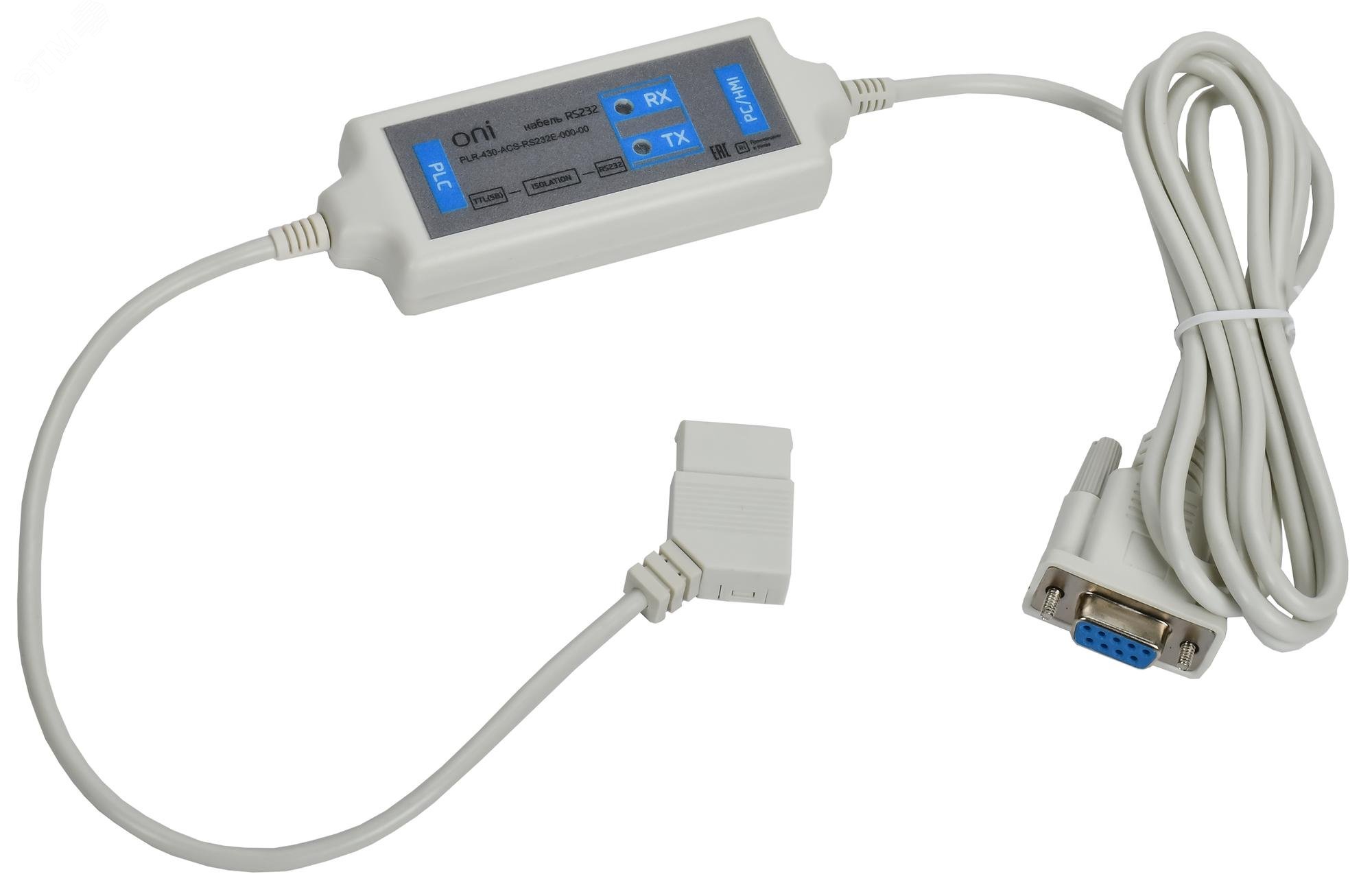 Изображение товара Кабель RS-232 для программируемого логического реле ONI ПЛК 430