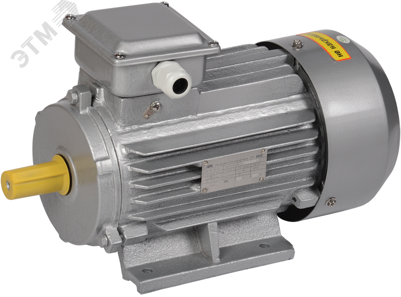 Изображение товара Электродвигатель трехфазный АИР 90L6 380В 1,5кВт 1000 об/мин