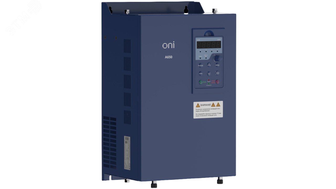 Преобразователь частоты A650 380В 3Ф 37кВт 75А M артикул A650-33E37TM ...