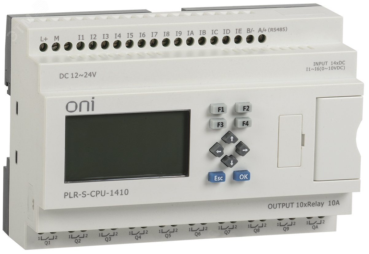 Реле логическое PLR-S. CPU1410 серии PLR-S-CPU-1410 ONI