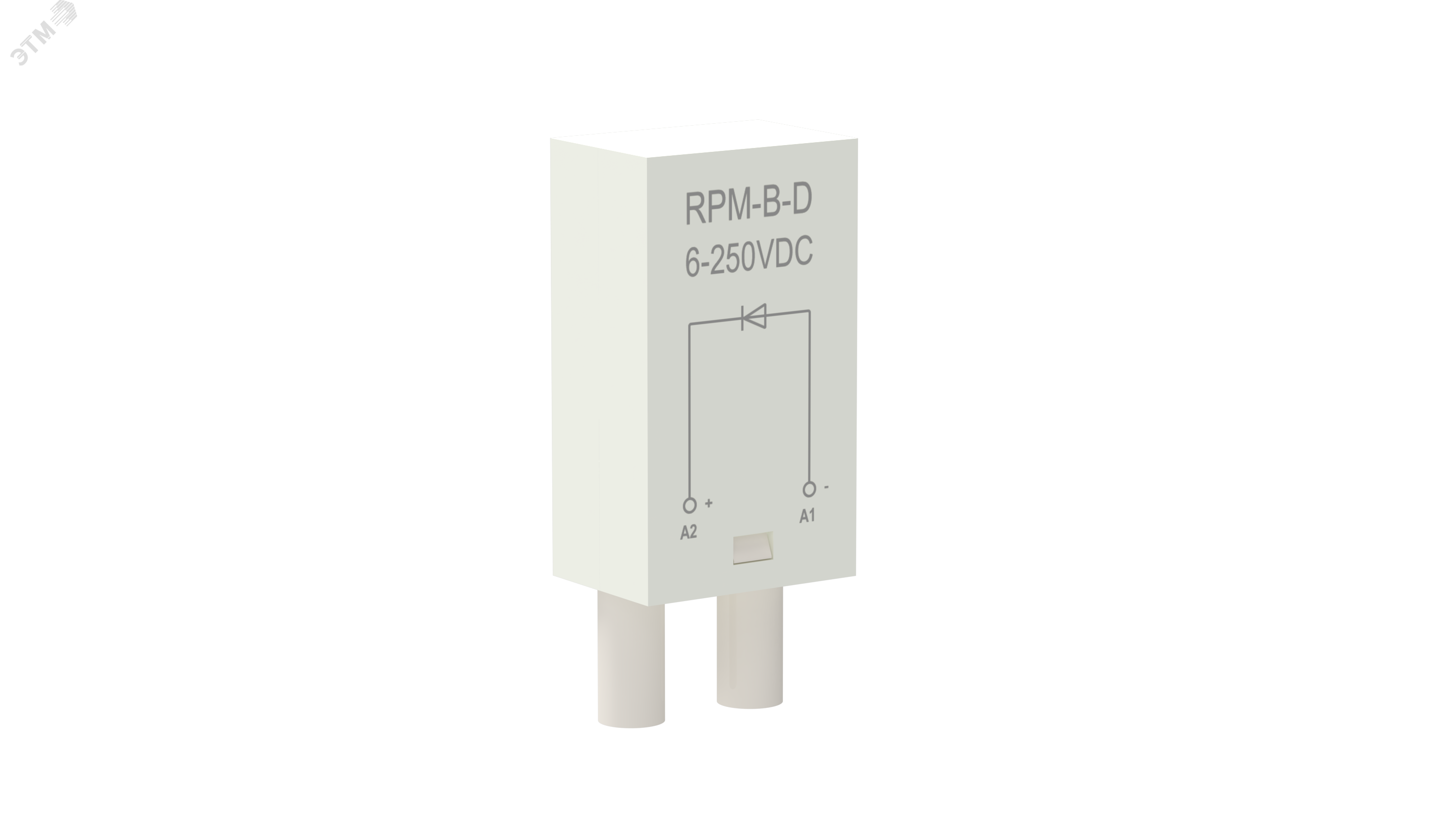 Изображение товара Модуль защиты для реле диод 6-250В DC (шт)