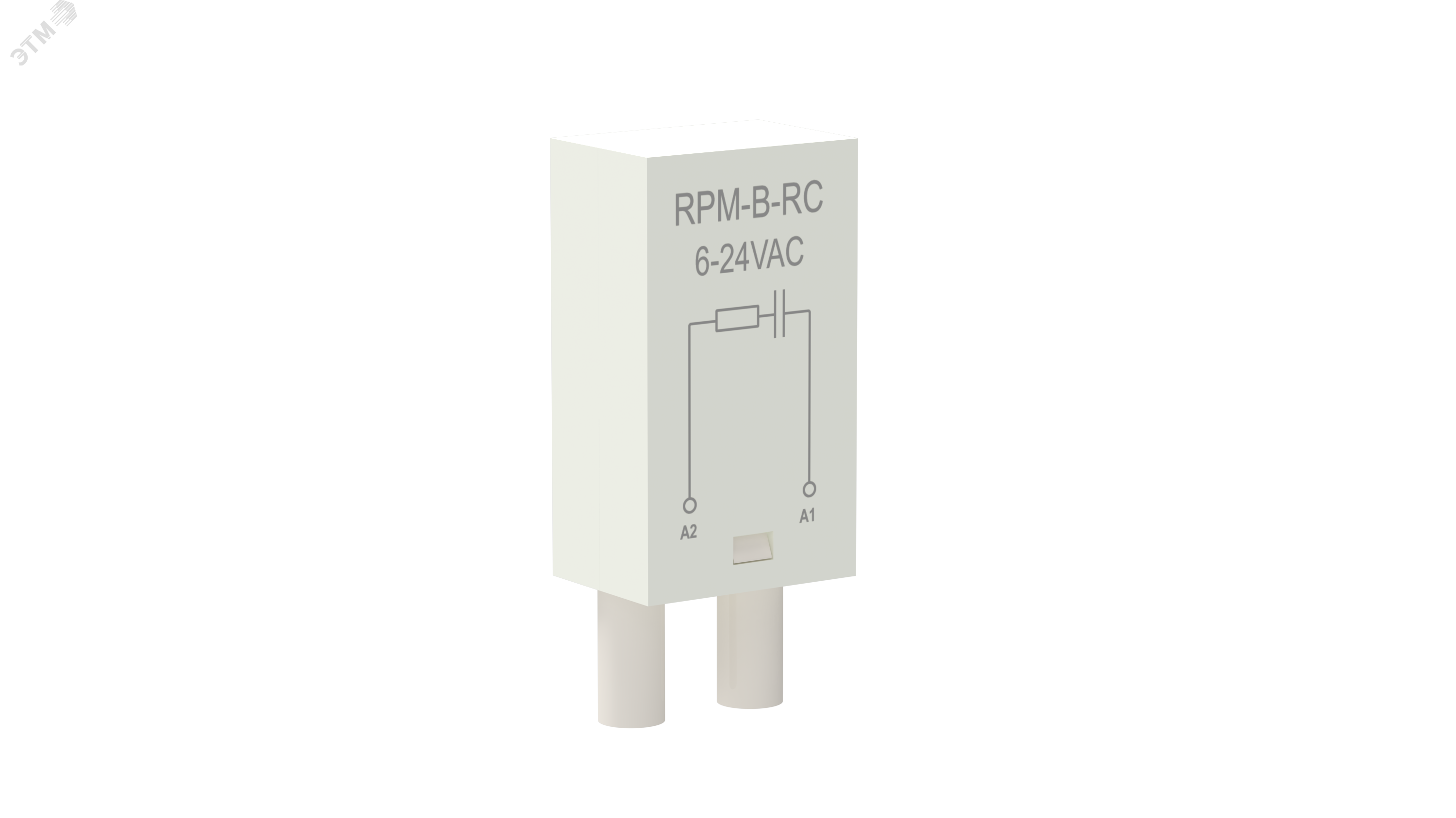 Изображение товара Модуль защиты для реле RC-цепь 6-24В AC (шт)