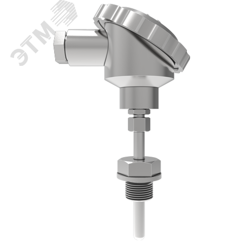 Изображение товара Преобразователь температуры погружной РТ1000 G1/2 1000мм 2м монтажная головка ONI (шт)