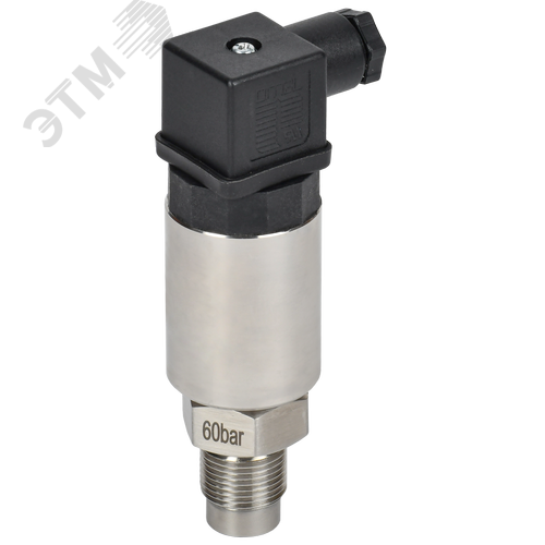 Изображение товара Преобразователь избыточного давления PPT10 0-1000Бар 4-20мА М20х1,5 с плоской мембраной DIN43650 ONI (шт)