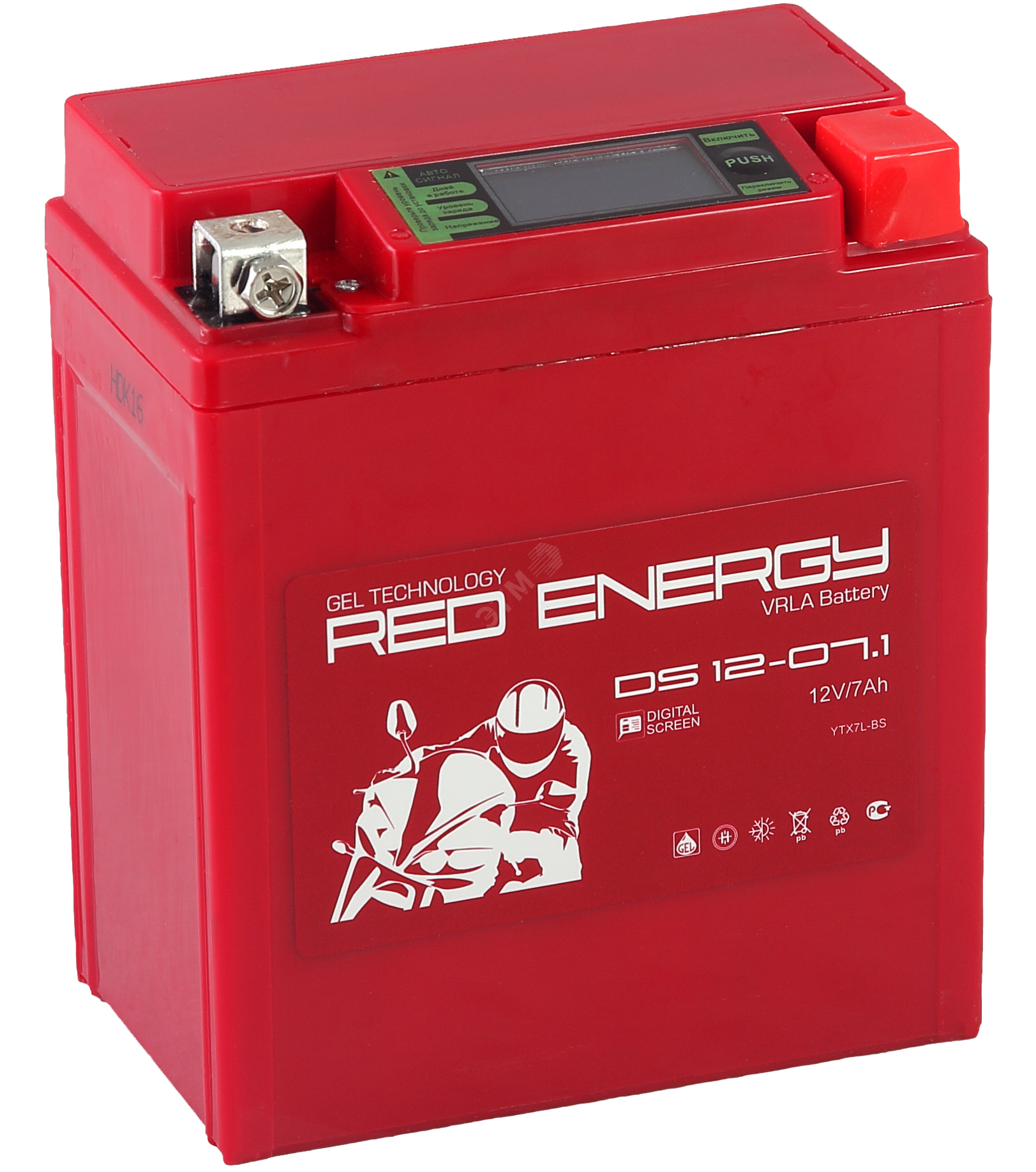 Аккумулятор red energy 12v