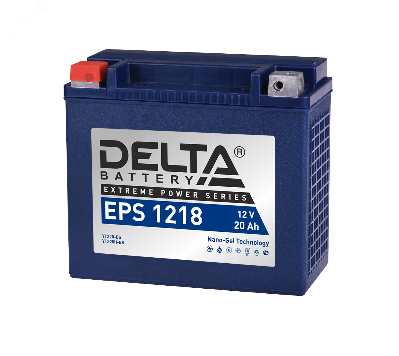 Аккумулятор EPS 12В 18Ач EPS 1218.1 Delta MOTO