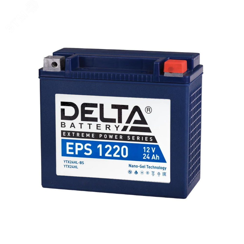 Аккумулятор EPS 12В 20Ач EPS 1220 Delta MOTO