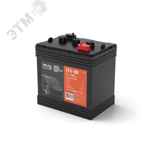 Изображение товара Тяговая аккумуляторная батарея 6В 180 Ач DELTA EV 6-180 (шт)