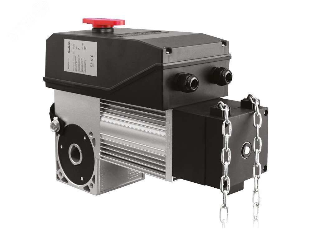 Изображение товара Комплект привода для промышленных секционных ворот до 28 м² IP65 380 В 350 Вт DoorHan Shaft-60