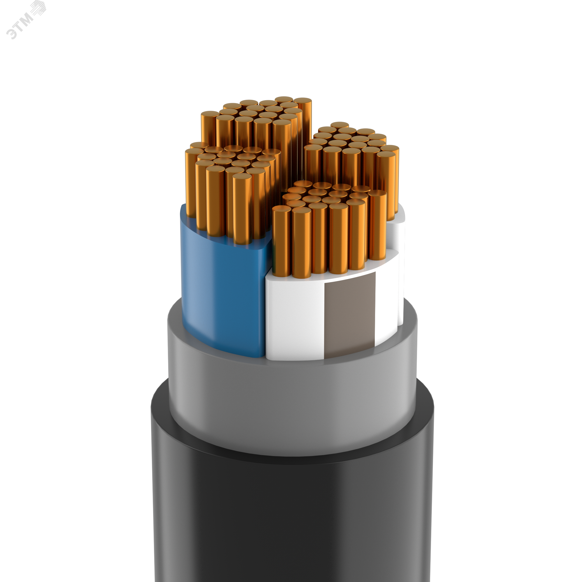 Изображение товара Кабель силовой ППГнг(А)-HF 4х70 мс(N) 1 кВ Россия