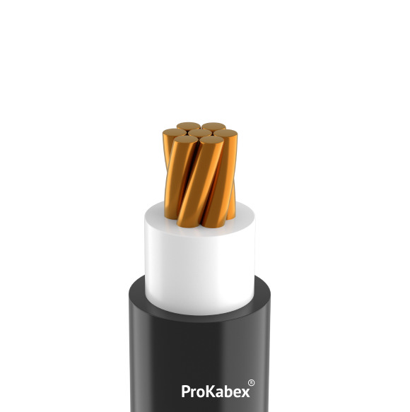 Кабель силовой ППГнг(А)-HF 1х150мк-1 белый ТРТС