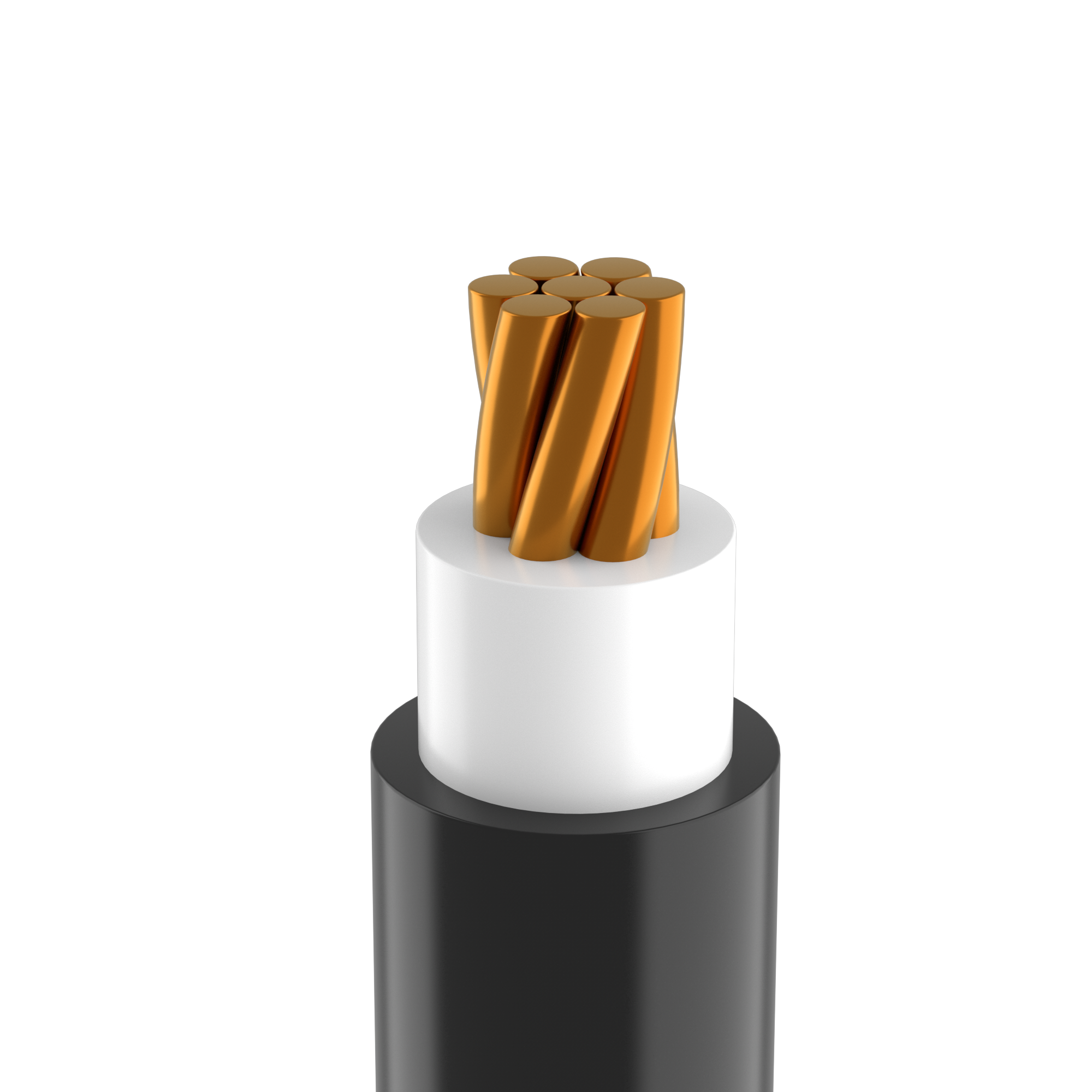 Кабель силовой ППГнг(А)-HF 1х95 мк-1  белый ТРТС