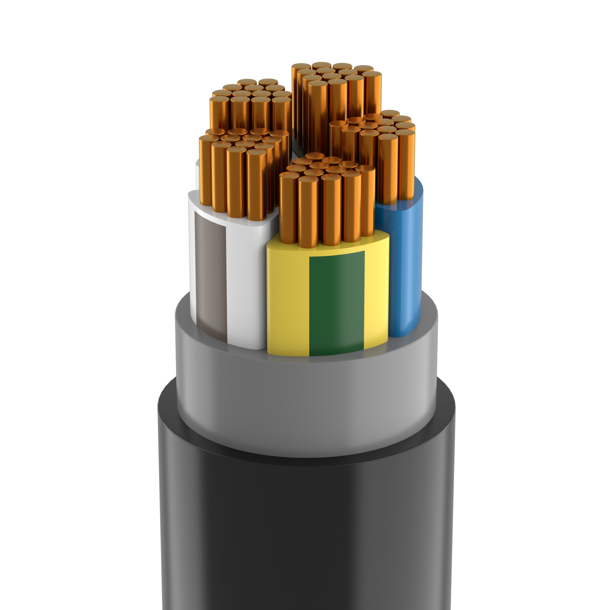 Кабель силовой ВВГнг(А)-ХЛ 5х240 мс(N.PE)-1 ТРТС