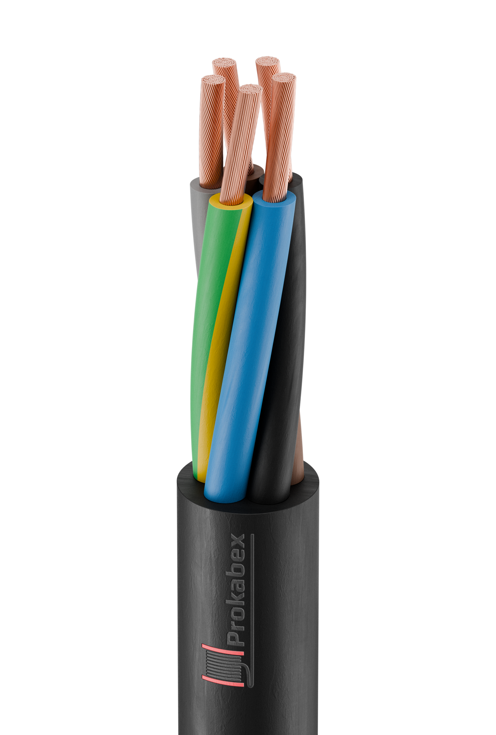 Кабель силовой КГТП-ХЛ 5х35(N,PE) 380/660 -2ТРТС