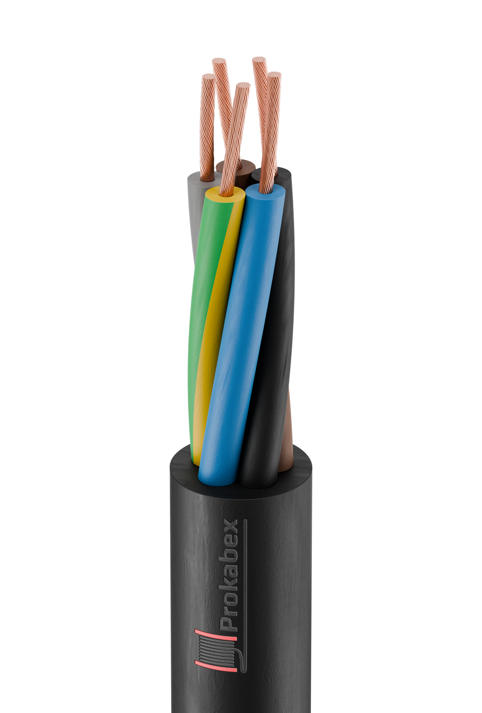 Кабель силовой КГТП-ХЛ 5х4(N,PE) 380/660 -2ТРТС