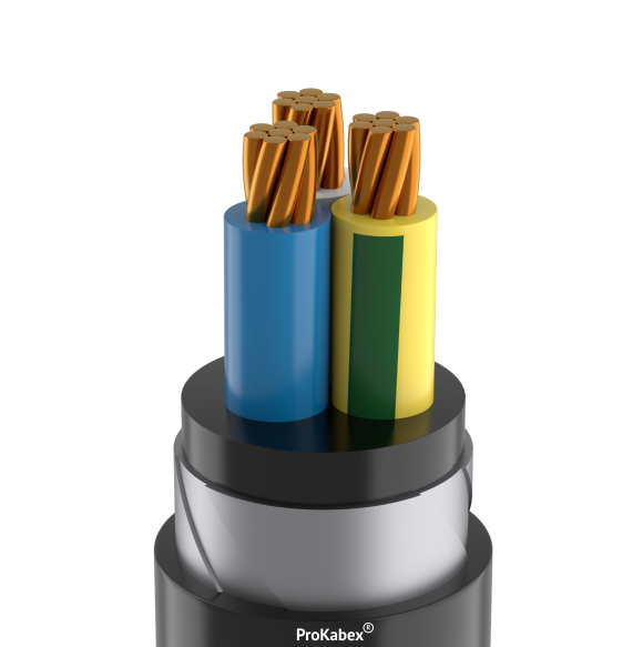 Кабель силовой ВБШвнг(А)-LS-ХЛ 3х35мк(N,PE)-0,66  ТРТС