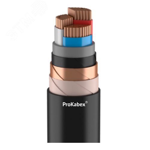 Кабель силовой ВВГнг(А)-LS 3х50 мк/16-6 ТРТС - фото 1