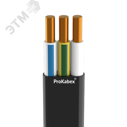 Кабель силовой  ППГ-Пнг(А)-HF 3х2.5ок(N.PE)-0.660 ТРТС - фото 1